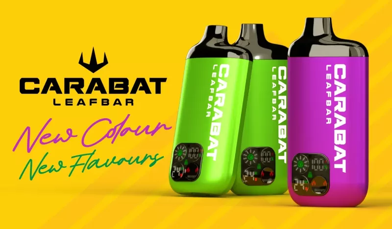 CARABAT LEAFBAR 15000 Puffs Device Kit Genuine Stock Buy Now - Image 3