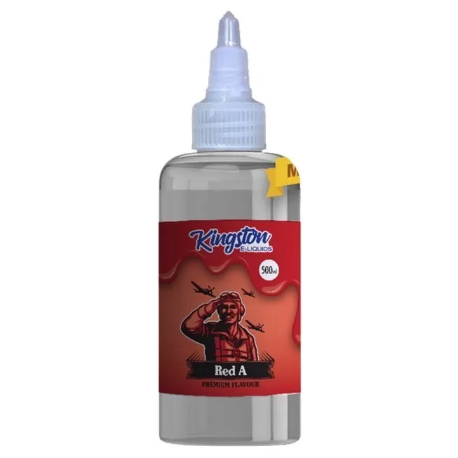 Kingston E-liquids Zingberry Range 500ml Shortfill - Red A / Yes - Image 3