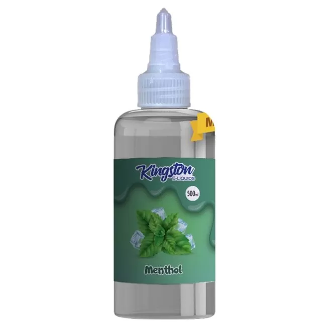 Kingston E-liquids Chill 500ml Shortfill - Menthol / No - Image 3