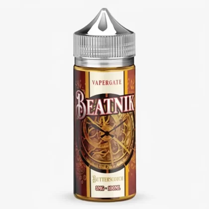 Beatnik – Vapergate Cafe – 100mL Rich Butterscotch E-Liquid