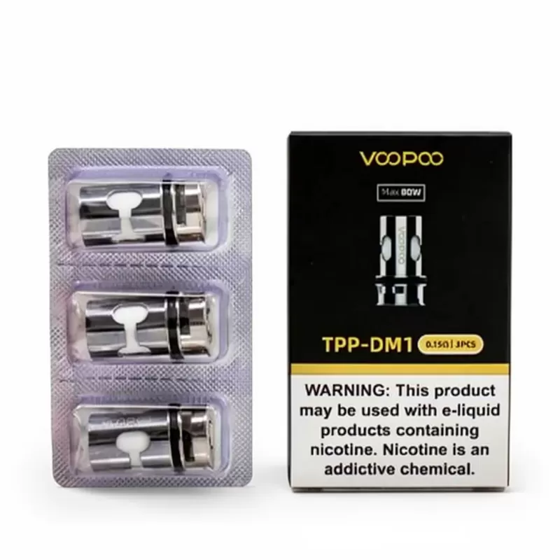 VOOPOO TPP Replacement Coils – Mesh Coil, 3-Pack