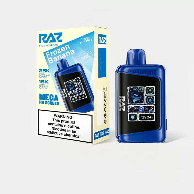RAZ LTX DC25000 Disposable – Dual Mesh Coil Disposable Vape - Image 3