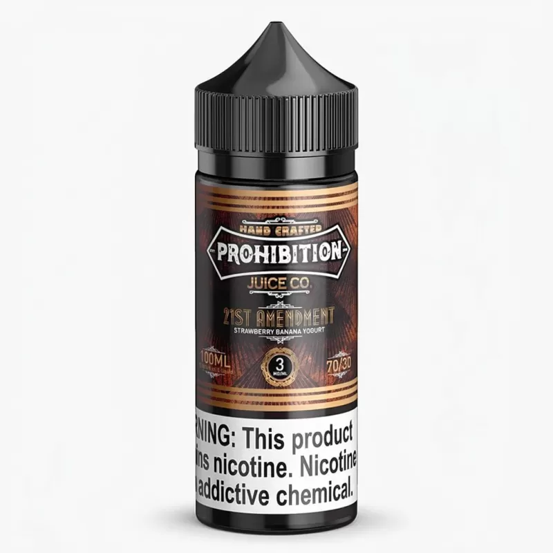 21st Amendment – Prohibition Juice Co. – 100mL 70VG YogurtVape - Image 2
