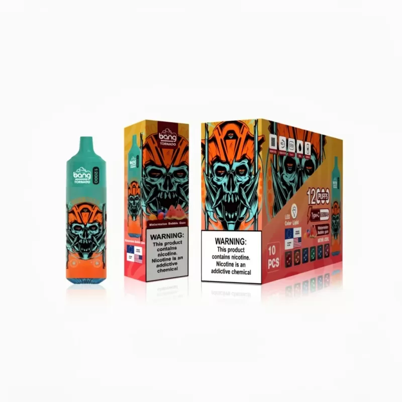 Bang Tornado 12000 Puffs Disposable Vape Mesh Rechargeable - Image 3