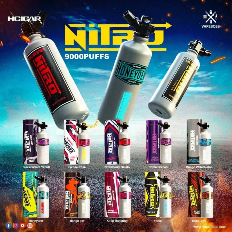 HCIGAR NITRO 9000 Puffs