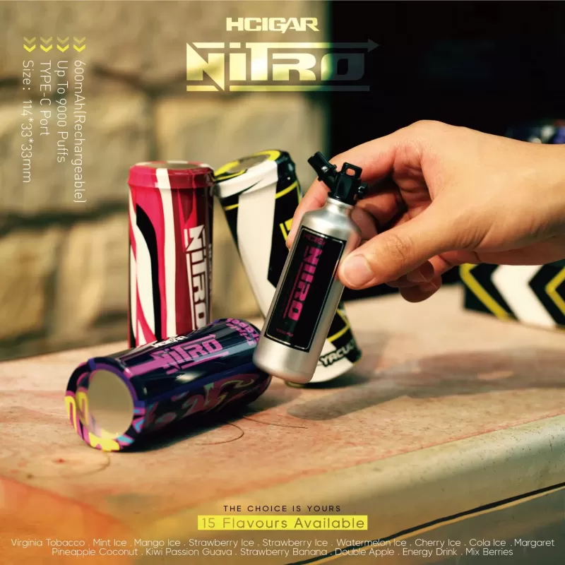 HCIGAR NITRO 9000 Puffs - Image 2