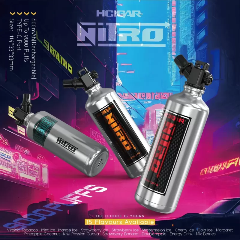HCIGAR NITRO 9000 Puffs - Image 3