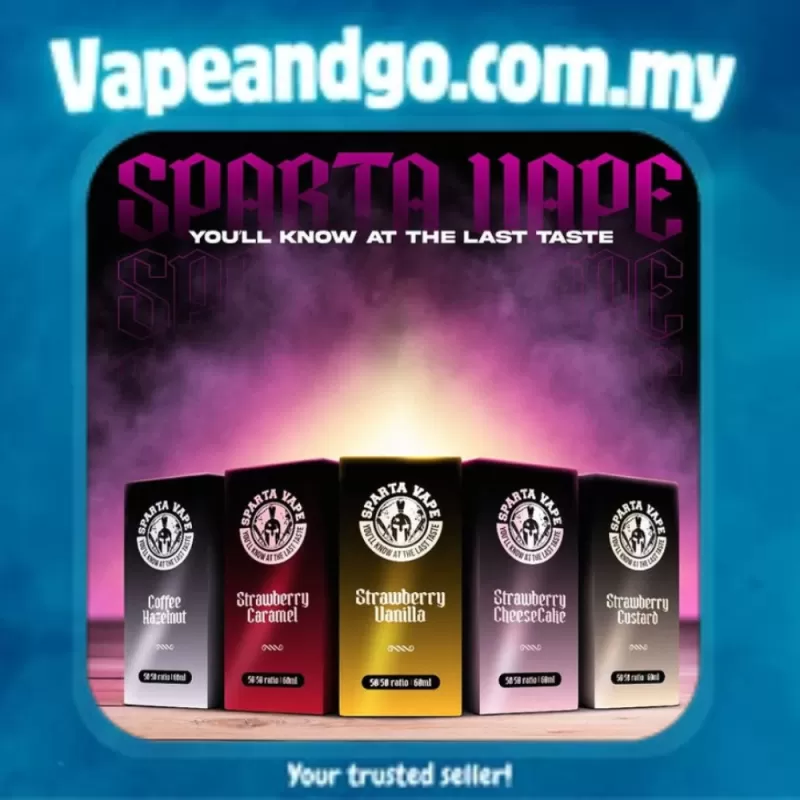 Sparta Vape Freebase 60ml Genuine Stock Buy Now