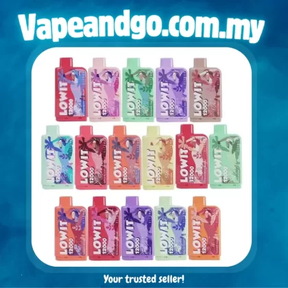 Elf Bar Lowit 12000 Puff POD Cartridge & Device Genuine Stock Buy Now