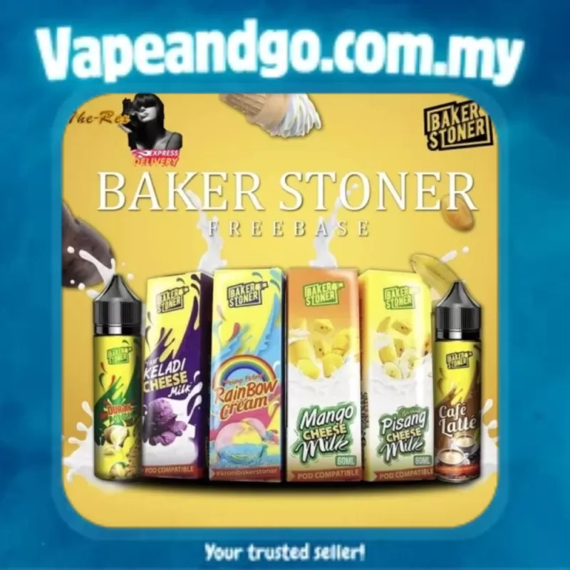 Baker Stoner Freebase 60ml Genuine Stock Buy Now