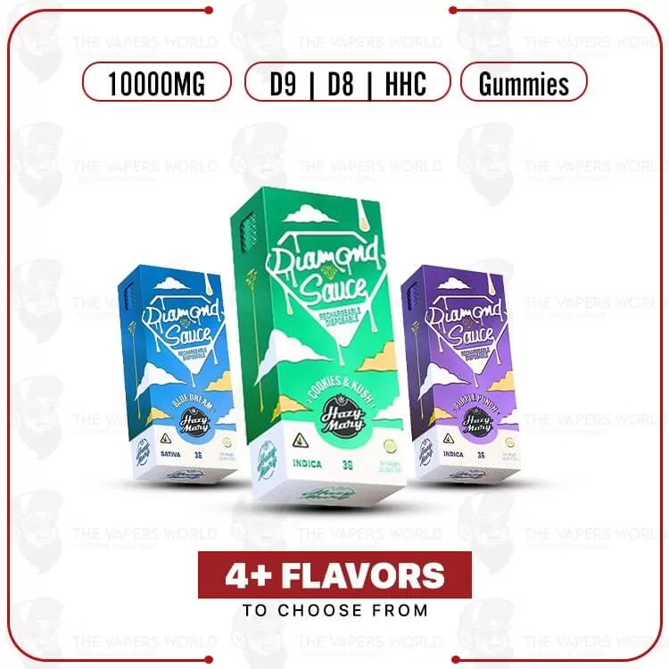 Hazy Mary Diamond Sauce Disposable – 3G