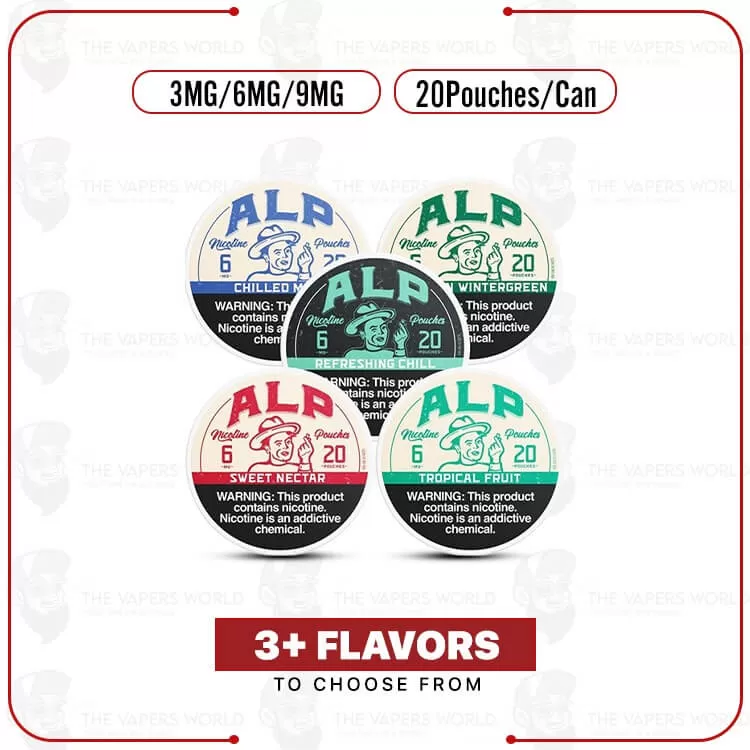 ALP Nicotine Pouches – 5PK