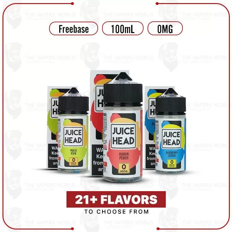 Juice Head 100ml E-Juice 0MG