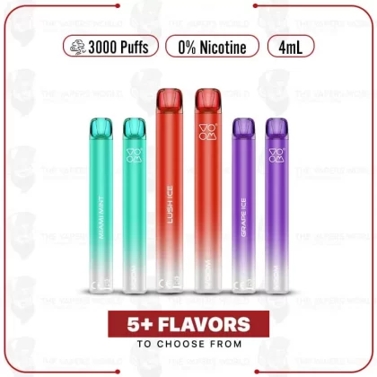 Voom Mesh Mini Zero Nicotine 3000 Puff Disposable