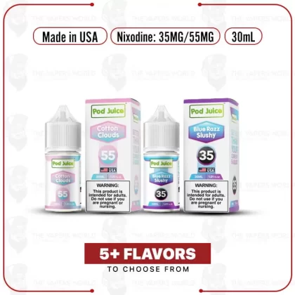 Pod Juice Nixodine 30ml Salt E-Juice