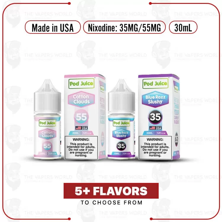 Pod Juice Nixodine 30ml Salt E-Juice