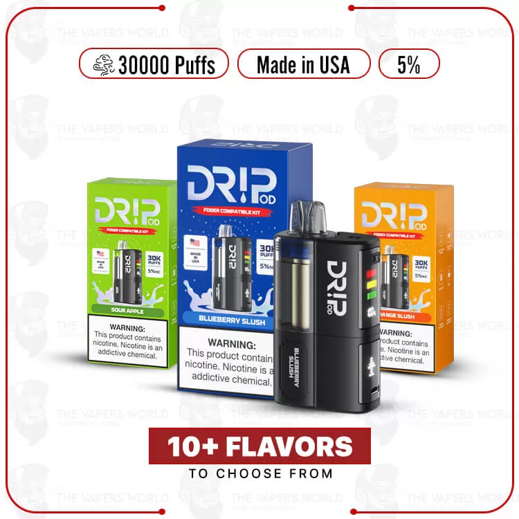 Drip 30K Disposable Vape Kit – Made in USA