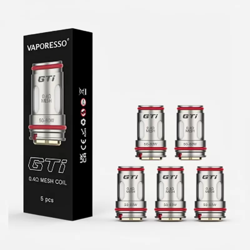 Vaporesso GTi Replacement Coils – Press Fit Mesh Coils - Image 2
