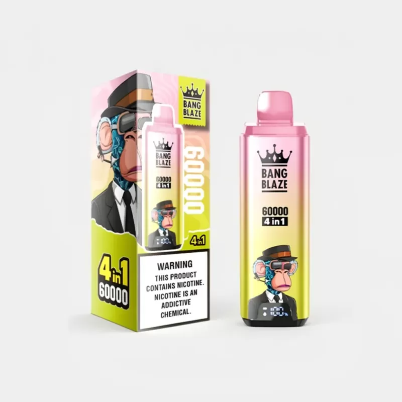 Bang Blaze 60K Puffs 4 in 1 Smart LED Disposable Vape - Image 2