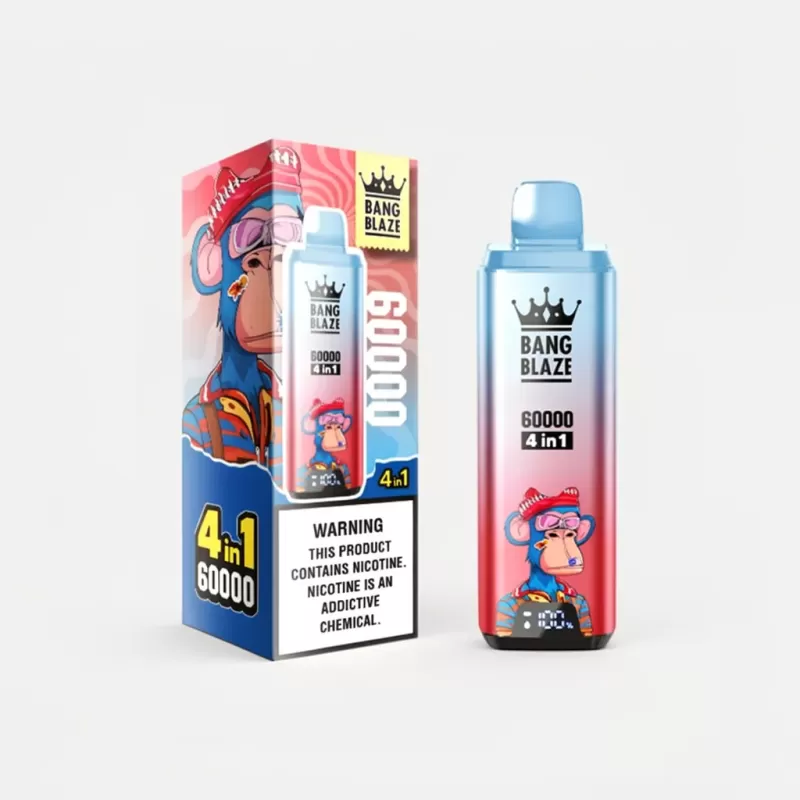 Bang Blaze 60K Puffs 4 in 1 Smart LED Disposable Vape - Image 3