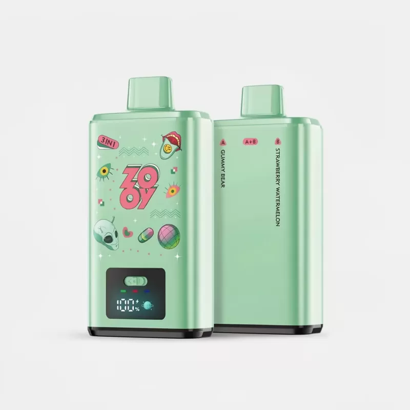 ZOOY VAPE 3 in 1 150K – LCD Smart Display, Disposable Vape - Image 3