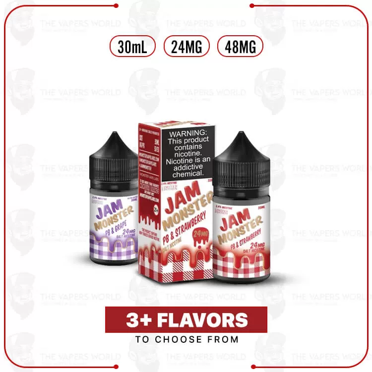 PB & Jam Monster Salt 30ml E-Juice