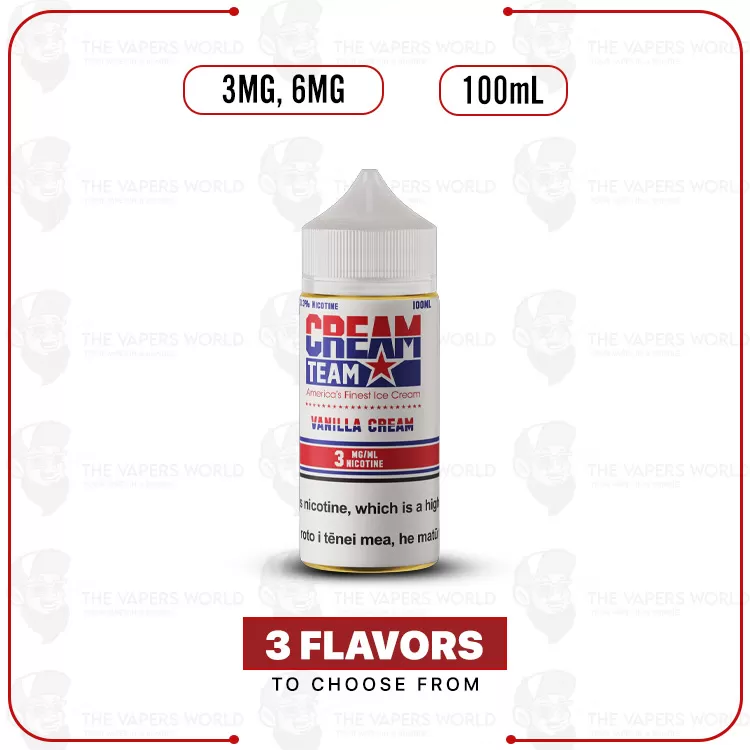 Cream Team 100ml E-Juice