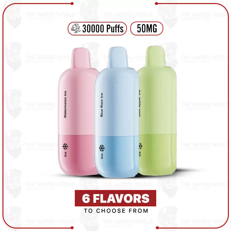 NEXA Flex Ice Pod 2pk – 50mg – 30000 Puffs Disposable