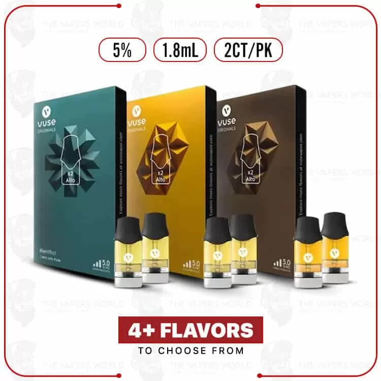 Vuse Alto Pods 5.0% – 2CT PK