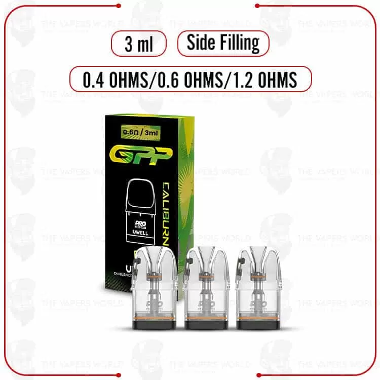 Uwell Caliburn GPP Replacement Pod Cartridge – 3PK