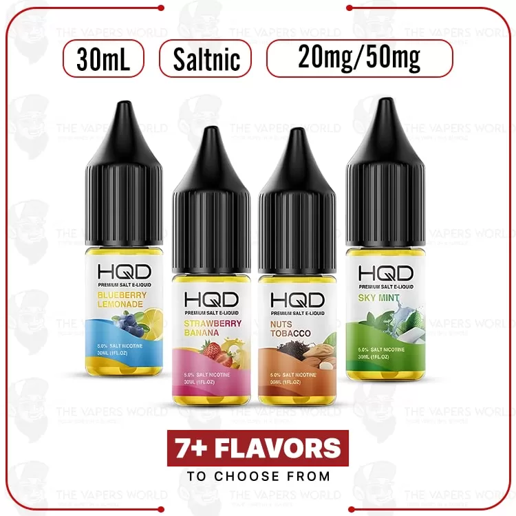 HQD Premium Salt 30ml E-Juice