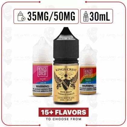 King’s Crest Salt 30ml E-Juice