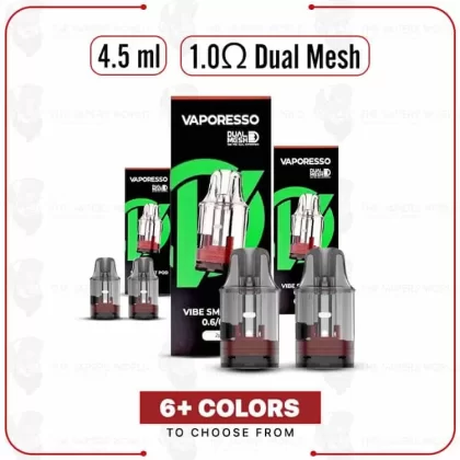 Vaporesso Vibe Dual Mesh Replacement Pod Cartridge – 2PK