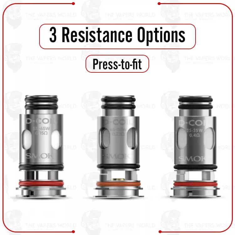 SMOK D Replacement Coil – 5PK