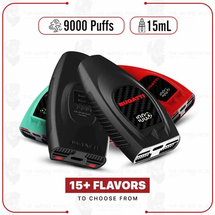 Bugatti Vape 9000 Puffs