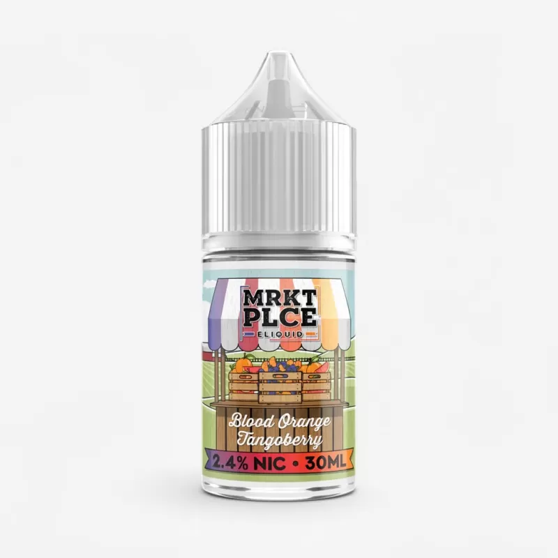 Blood Orange Tangoberry Salt Nic E-Liquid – MRKT PLCE 30mL