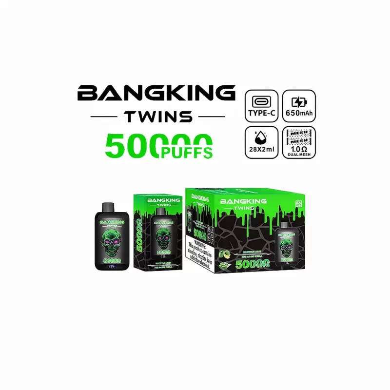 Bang King Twins 50K Puff Dual-Flavor Disposable Vape - Image 3