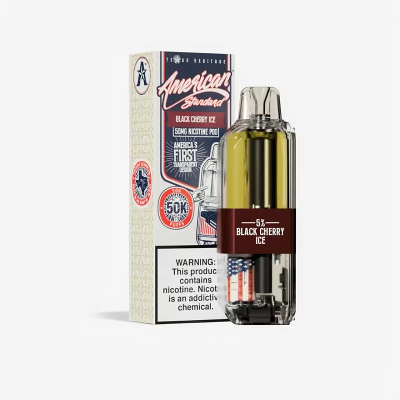 American Standard 50K Disposable PODS | Dual Mesh Coil Vape - Image 2