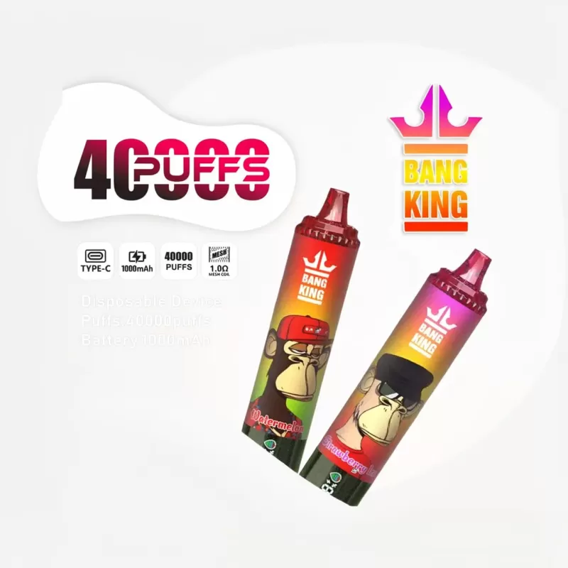40k Puff Bang King Tornado LED Display Rechargeable - Image 3