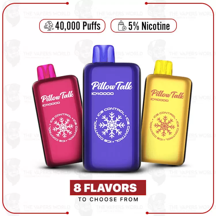 Pillow Talk Ice Control 40000 Puffs Disposable Vape