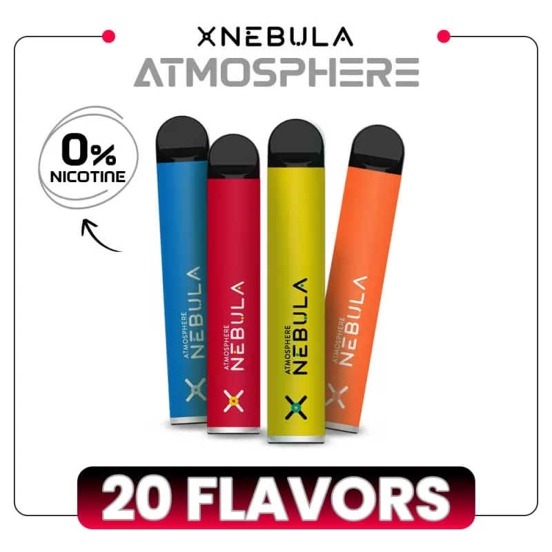 Nebula Atmosphere – Portable – 0 Nic Disposable Vape
