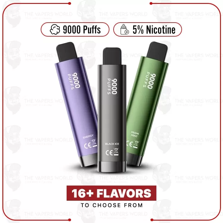 HQD Cuvie Plus 2.0 9000 Puffs Disposable Device