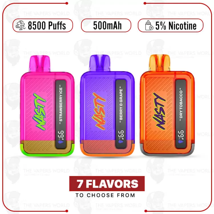 Nasty Bar 8500 Puff Disposable Vape (DX8.5i)
