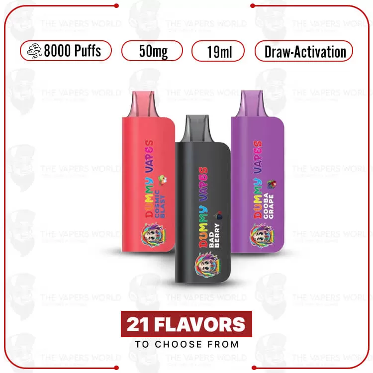 Dummy Vapes 8000 Puff Disposable Vape