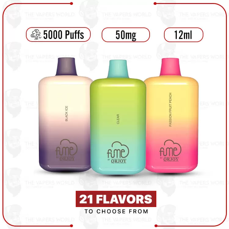 Fume Recharge Vape Disposable Device 5000 Puffs