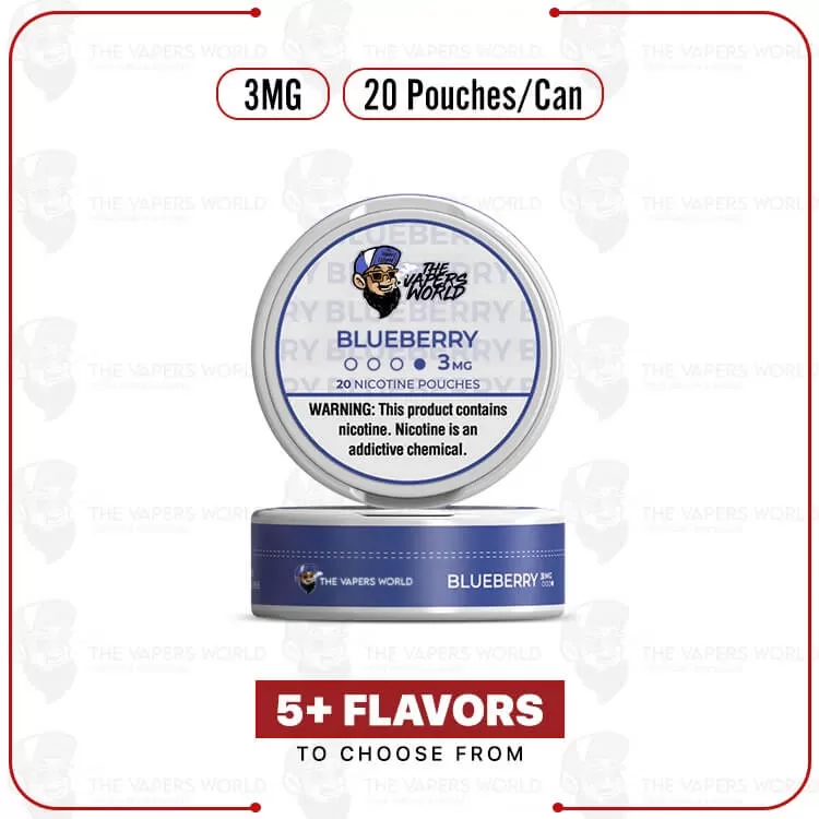 The Vapers World Nicotine Pouches – 3MG