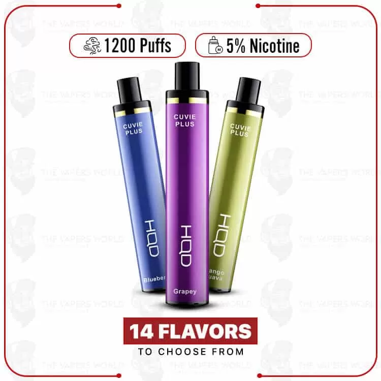HQD Cuvie Plus Disposable 1200 Puffs