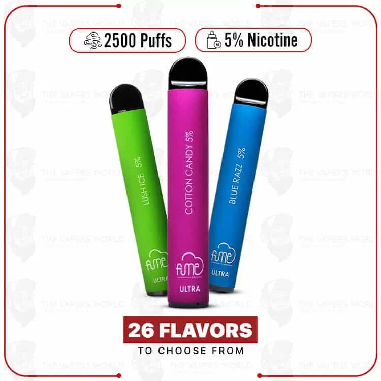 Fume Ultra Disposable Vape 2500 Puffs