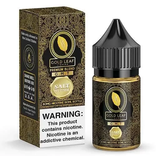 GMT SALT BY GOLD LEAF LIQUIDS SALTS 30ML