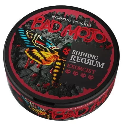 Woreczki nikotynowe BAD MOJO 20mg – Shining Redrum 4/4 Exorcist Snus AKCYZA